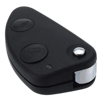 

2 Buttons Remote Control Key Shell Cover Fob with Battery for Alfa Romeo 147 156 166 GT Car Accessory