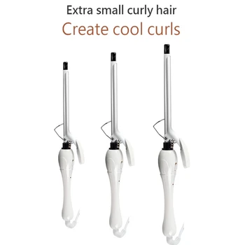 

9/13/16mm Curling Iron Hair Waver Pear Flower Cone Ceramic Curling Wand Roller Beauty Salon Hair Care Tool Slim Hair Curlers