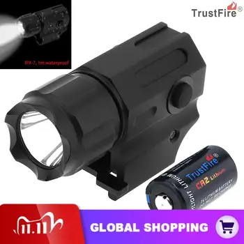 

TrustFire Mini Waterproof XP-G R5 LED Tactical Flashlight Torch Lamp 2 Mode Military Weapon Flash Light + CR2 3V Lithium Battery