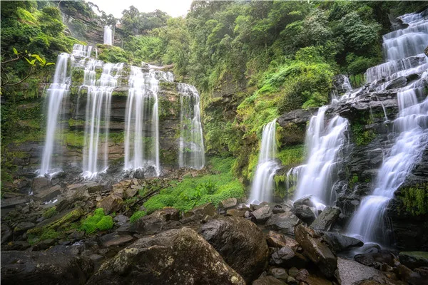 

SHENGYONGBAO Art Fabric Custom Photography Backdrops Props Photo Studio Waterfall theme Background 20228-03