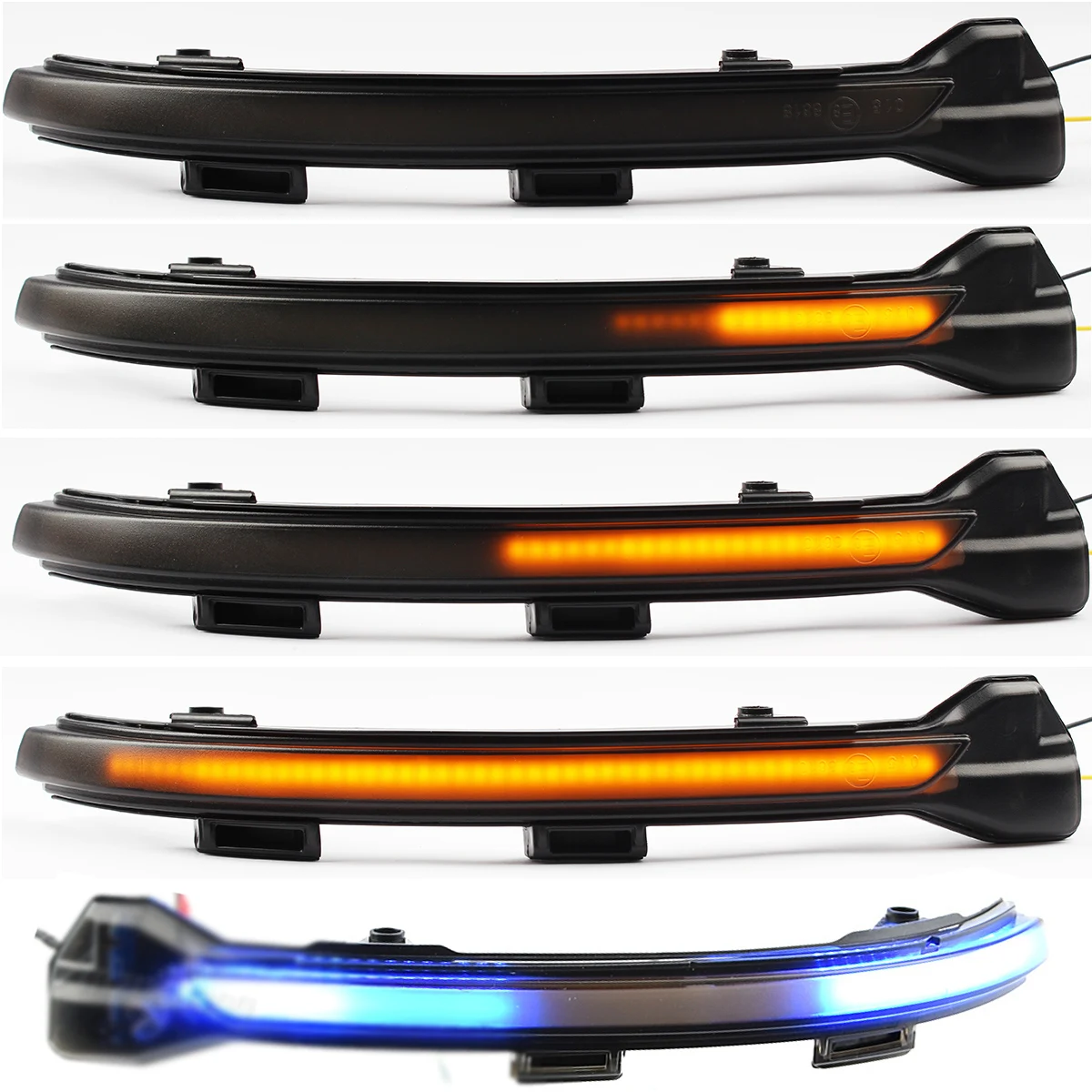 

Зеркала для левой и правой двери, Динамический указатель поворота, указатель поворота, лампа для VW Golf 7 MK7 MK8 GTI R Sportsvan Touran L