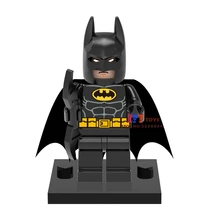 Одиночная супергерой Темный рыцарь Бэтмен строительные блоки Модель Кирпичи игрушки для детей фигурки