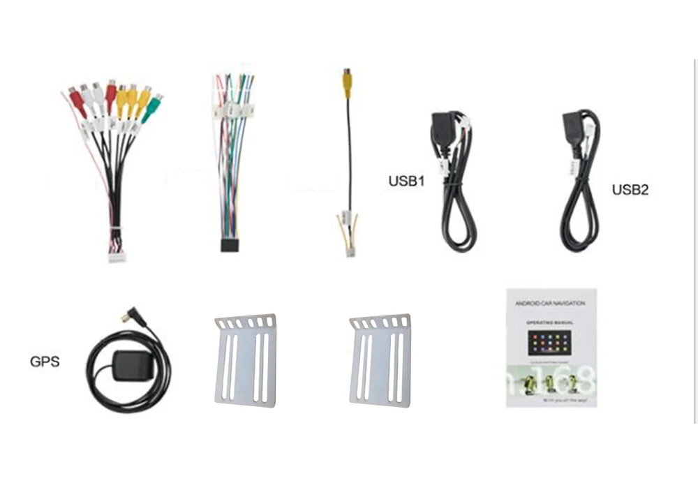 2 Din Android Радио bluetooth GPS навигация wifi стерео 1024*600 PC автомобильный мультимедийный