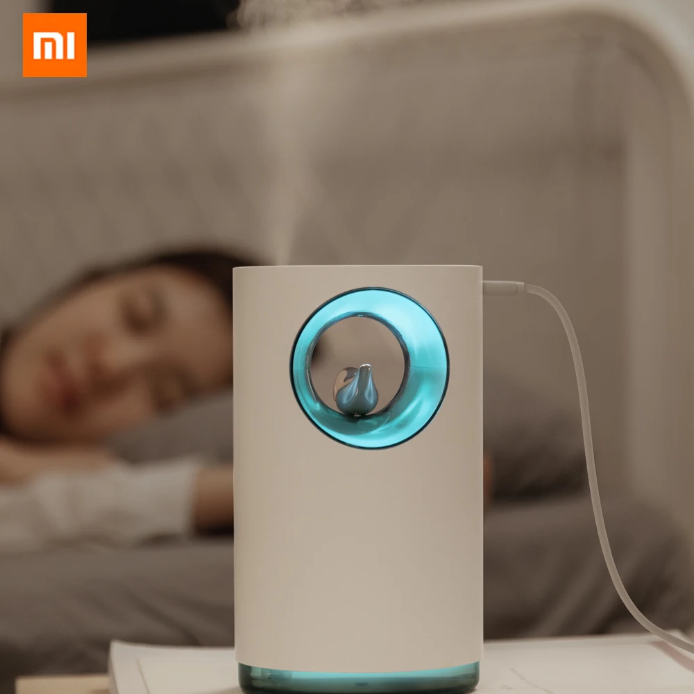 Xiaomi Mijia песня птицы музыкальный увлажнитель большой емкости ночник декомпрессионный фон музыкальный увлажнитель для умного дома