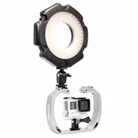 Selens Waterproof Underwater Diving Rig Handheld Video Dive Light Stabilizer Double-Arm Tray For Sport Camera Gopro Bracket 2