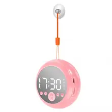 

Z2 Outdoor Wireless Bluetooth Speaker Round Shape Mirror Alarm Clock HIFI Stereo Subwoofer Bluetooth 5.0 Speaker Support TF Card