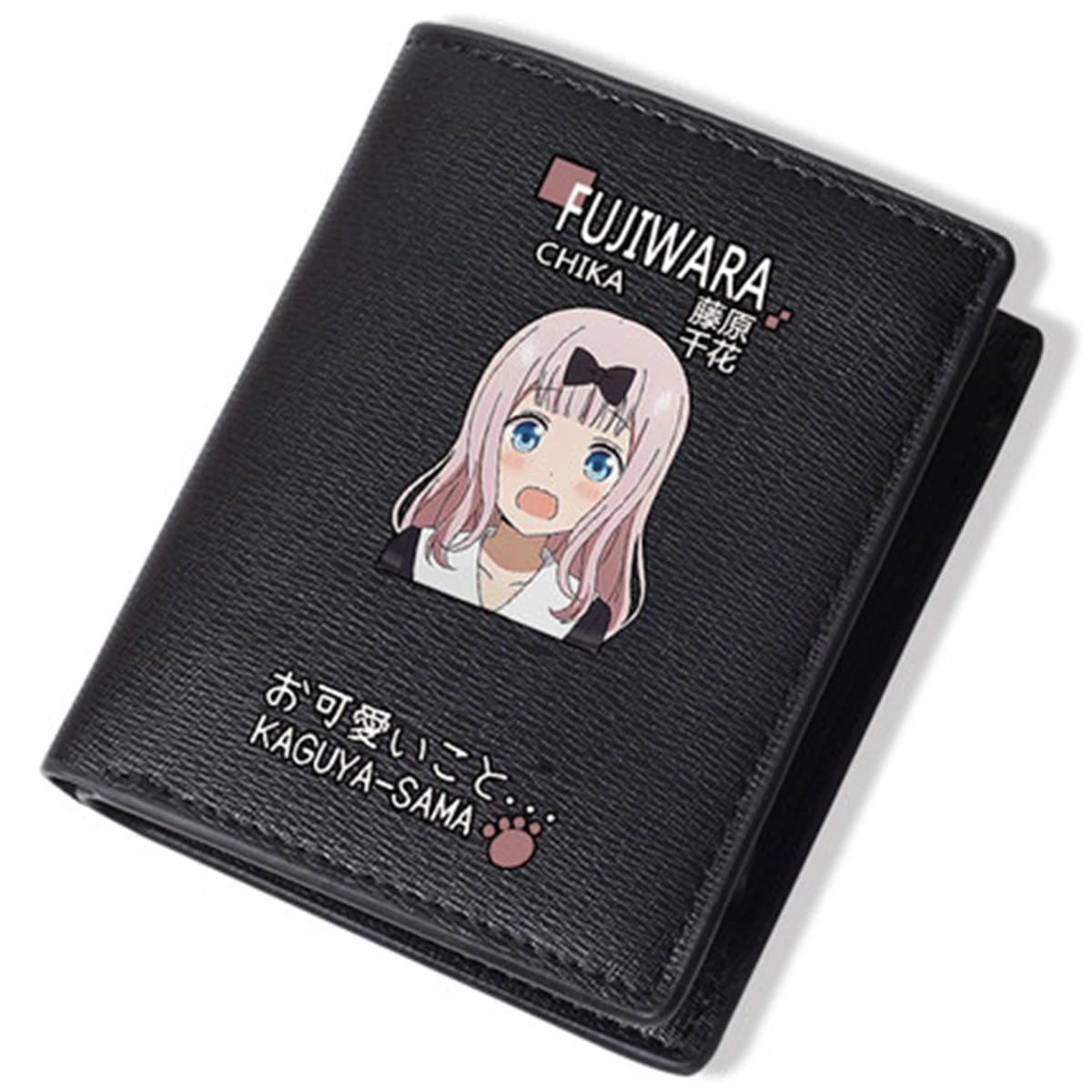 Аниме Kaguya-sama: Love Is War Chika Fujiwara ACG бумажник для студента Notecase для мужчин и женщин
