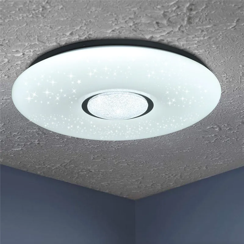 Cheap 54W LED Ceiling Lamp 2835SMD 36 Led Light Bulbs Starlight Stars Sky 3 color Dimmable with Remote Control IP44 180V 240V