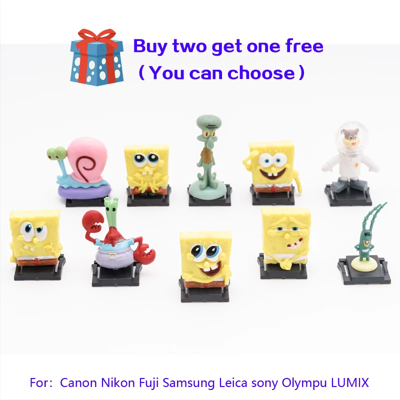 3D Cartoon Dslr Fotocamera Torcia Hot Shoe Proteggere La Copertura Per Bs-1 Canon Nikon Fuji Samsung Leica Sony Olimpiadi Lumix Mirrorless