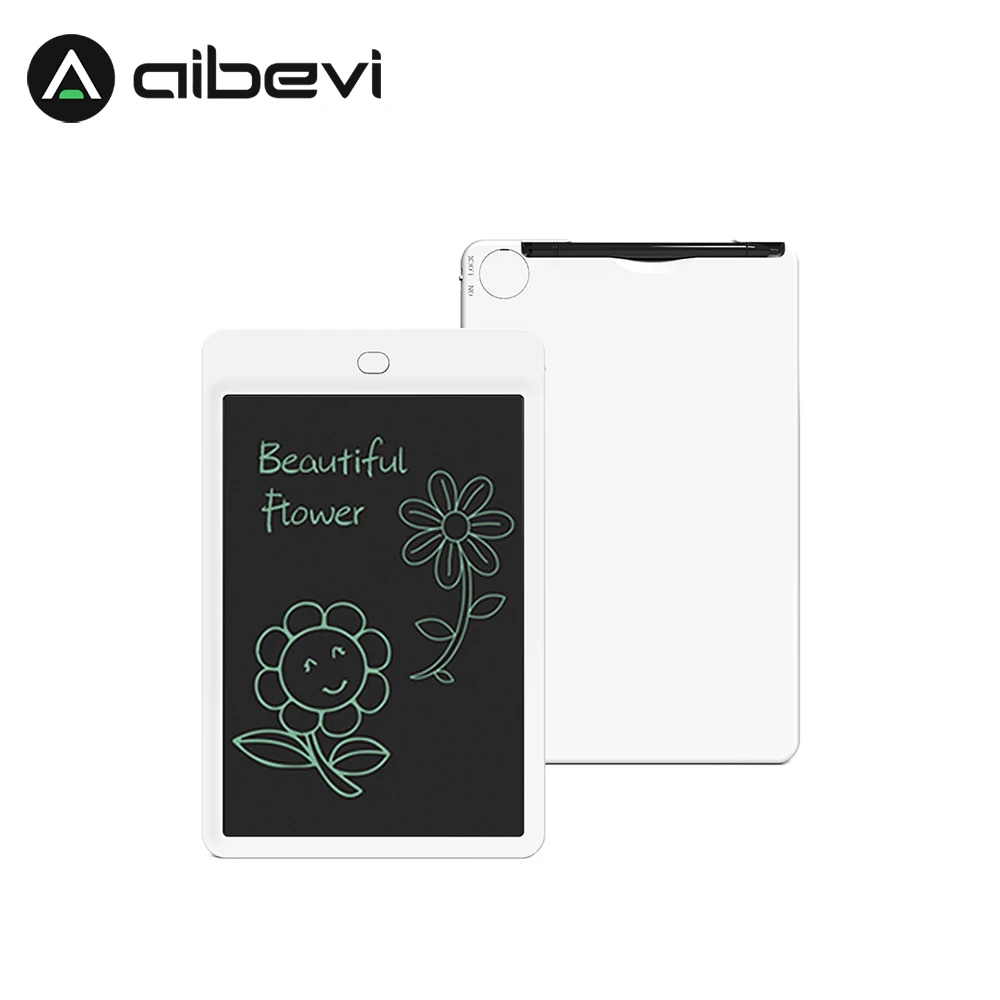 

Aibevi 10 Inch Writing Tablet Portable Solid Color LCD Drawing Pad Digital Graphic Tablets Electronic Paint Board+Touch Pen Cell