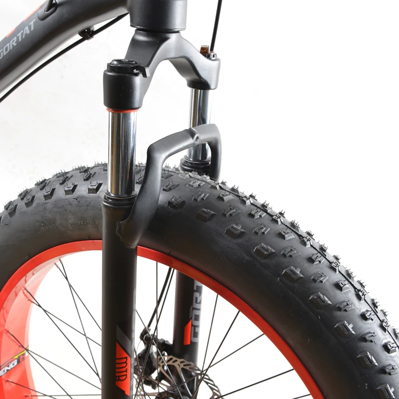 GORTAT Bicycle Mountain Bike 30 speed Aluminum alloy frame 26x4.0 fat Bicycles Snow bikes Front and Rear Mechanical Disc Brade