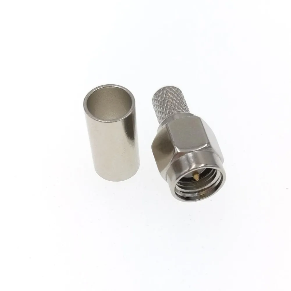 SMA Male Nickel Plated 4
