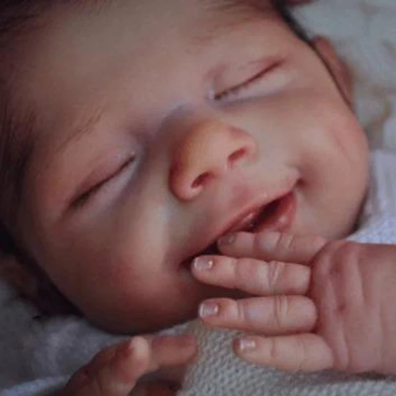 17 дюймов реалистичные reborn baby doll девушка сопровождать играть девочка игрушка