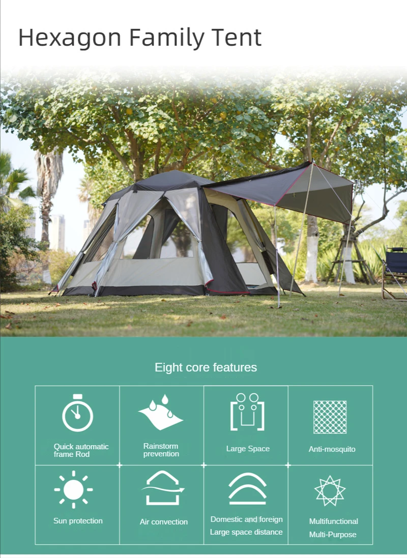 Vidalido 3 5 People Automatic Tent 