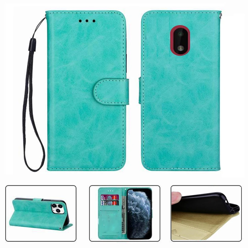 

For Nokia C1 Plus C1Plus TA-1312 Wallet Case High Quality Flip Leather Phone Shell Protective Cover Funda