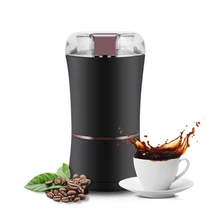 400 Вт 220 В портативная Мини электрическая кофемолка из нержавеющей стали мощный машина для перемалывания кофе домашняя соль для кухни перцовая шлифовальная машина