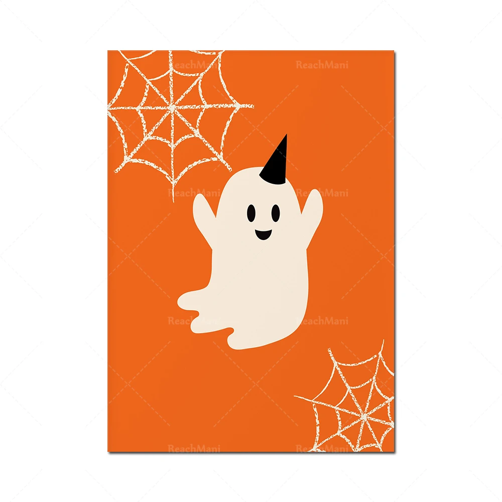 Happy Halloween printable, Halloween nursery printable, ghost ...