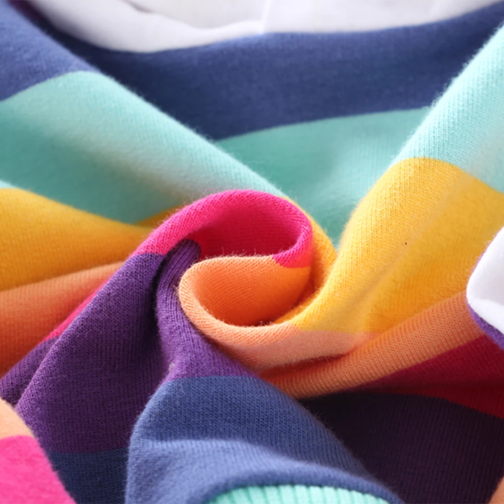 Детский спортивный комплект с рисунком; комплект одежды для детей; осенний спортивный костюм с длинными рукавами для школы; Детский свитер; красочная Толстовка
