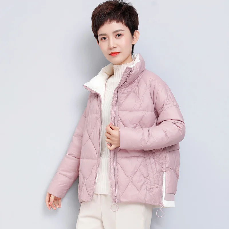 

Down Duck White Coat Women Winter Coat Women Loose Warm Puffer Jacket Korean Short Jackets 2020 Parka D6818 YY1529 s