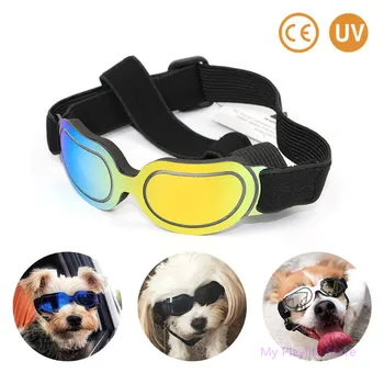 

Fashion Dog Sunglasses UV Protection Windproof Eyewear Cool Flexible Pet Goggles Dog Accessaries 4 Colors C42