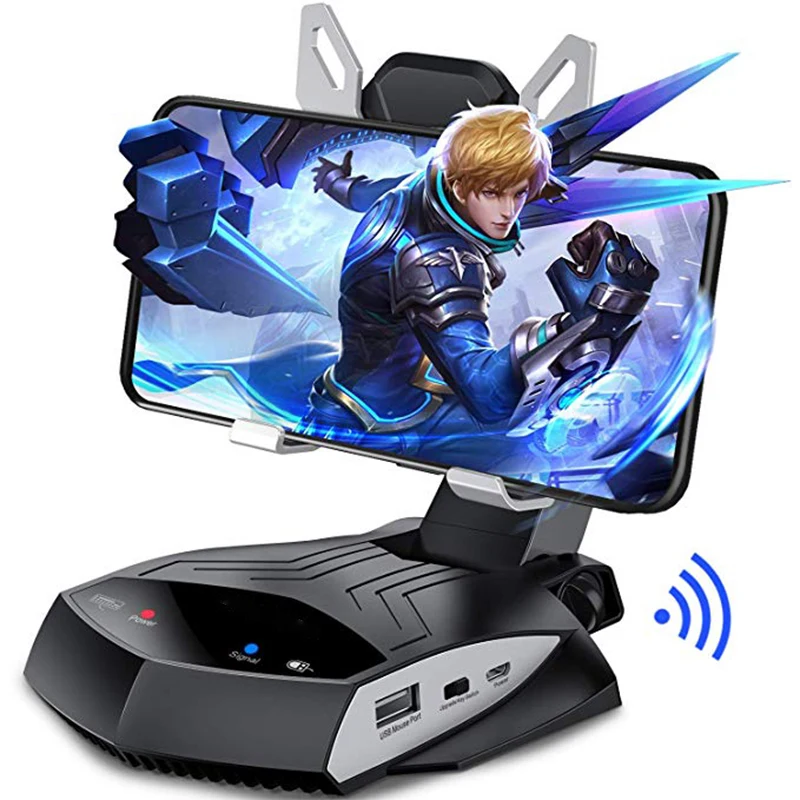  Mobile Phone PUBG Gamepad Controller Mouse Keyboard Converter For Tablets Iphone IOS Android Battle