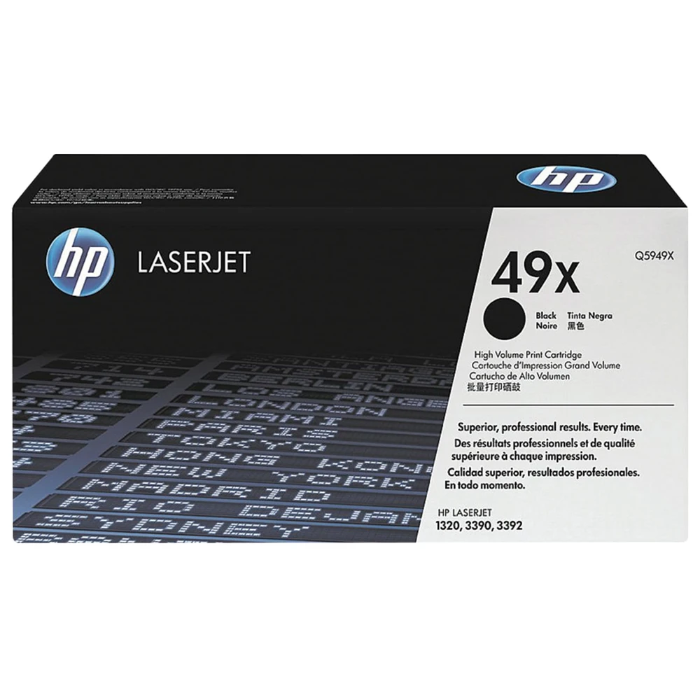 Картридж лазерный HP Q5949X LaserJet 1320 3390 3392 и другие №49X оригинальный ресурс 6000 страниц