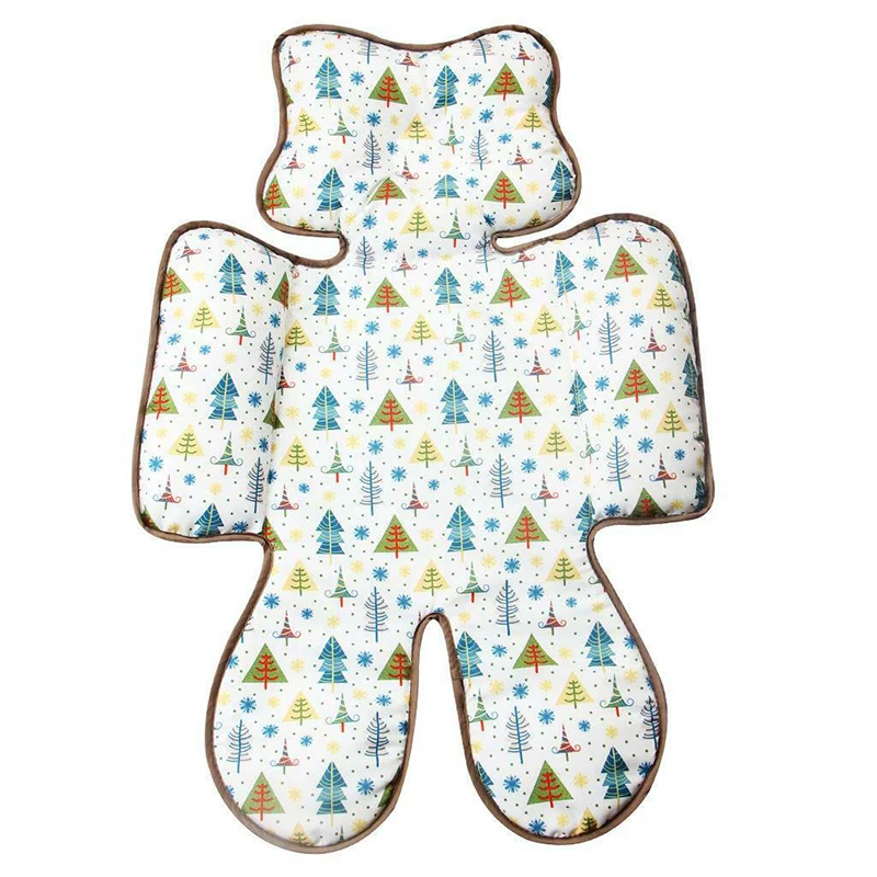 Baby Stroller Cotton Thicken Pad Soft Environmentally Friendly Aseptic Fabric Pad E2S