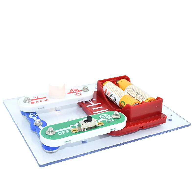 

Point Tong Electrical Boy Electronic Bricks 01 02 030405 Simplicity Assembled Physics Experimental Circuitry Scientific And Educ