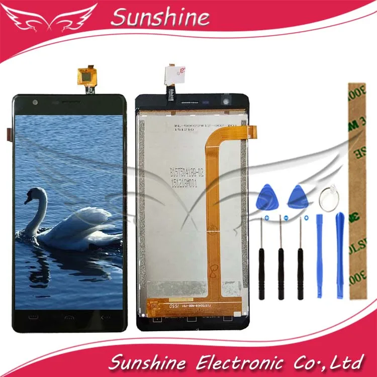 

LCD Display Screen For Homtom HT5 LCD Display With Touch Panel Digitizer Screen Assembly