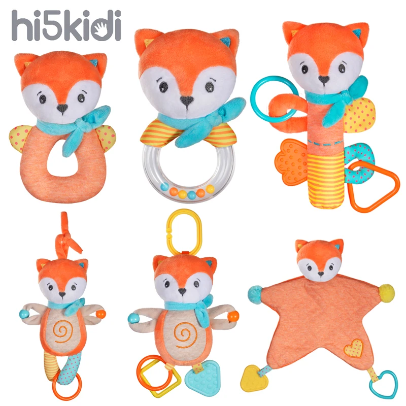 Игрушка плюшевая в виде лисы HI5KIDI коллекционная хобби мягкая кукла игрушка
