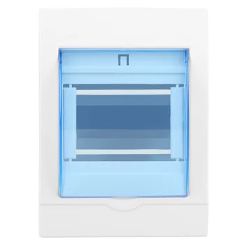 

1pc Plastic Distribution Protection Box For 3-4 Ways Circuit Breaker Indoor On The Wall Mounted Electric Transparent Cover