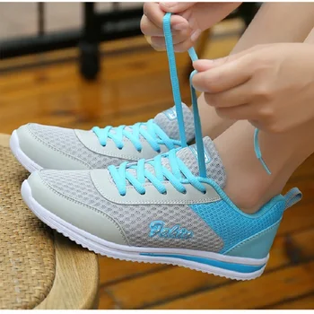 

New Woman Casual Shoes Breathable Women Sneakers Shoes Mesh Female Fashion Sneakers Women Chunky Sneakers Shoes Sapato Feminino