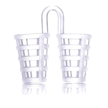 

1PC Transparent Color Food Grade Nose Clip Anti Snoring Breathe Easy Sleep Aid Nasal Dilators Device No Strips Clip