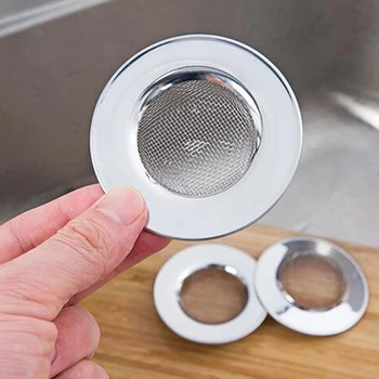 

New Stainless Steel Kitchen Sink Stopper Plug for Bath Drain Bathroom Drainer Strainers Basin Water Strainer Sink Filter Cover