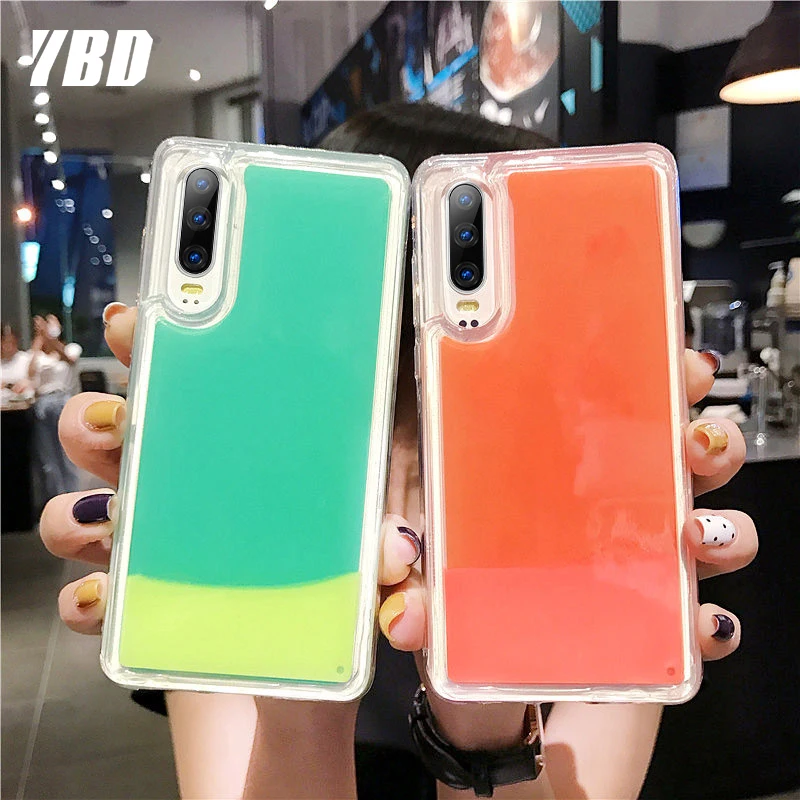 YBD Ins светящийся чехол с сияющими блестками для huawei P20 P30 Lite mate 20 Funda Coque Pro Чехол |