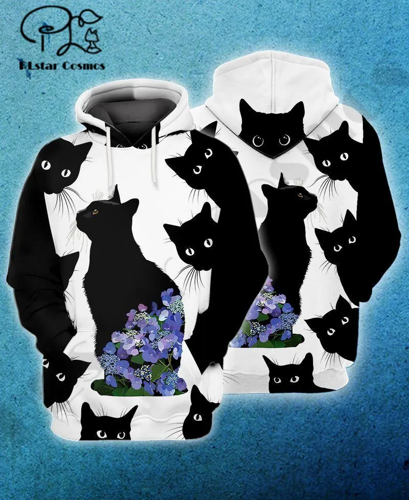 

Новейшие черные художественные толстовки/свитшоты в стиле унисекс PLstar Cosmos 3Dprint с изображением животных в стиле Харадзюку Уникальные повседневные толстовки/свитшоты на молнии 6