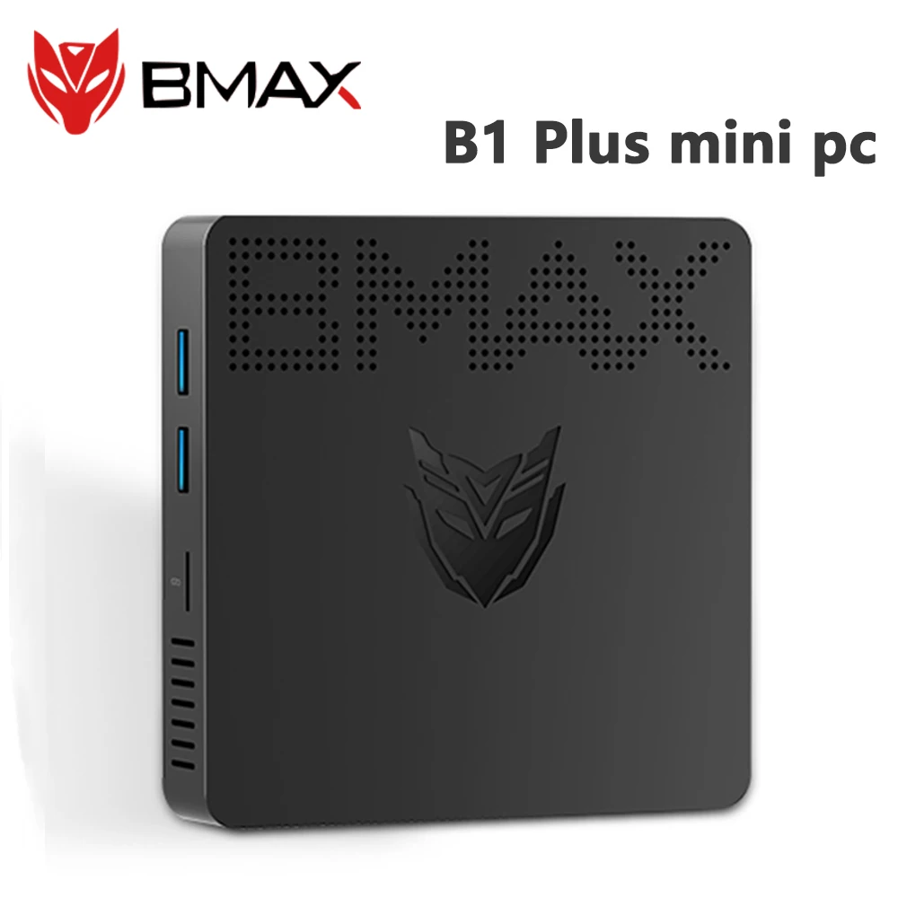 Портативный мини-ПК BMAX B1 Plus Windows 10 Intel N3350 6 ГБ 64 2 4 ГГц 5G Wi-Fi Bluetooth VGA USB 4K медиаплеер |