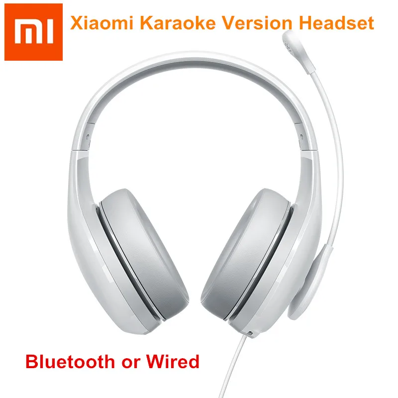 Xiaomi Karaoke Version Bluetooth Wireless Earphone Wired Headphones Microphone High Sensitivity Voice change Headsets For K Song