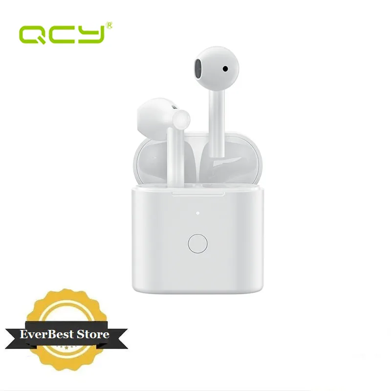 YouPin QCY T7 Hi Fi стерео Басс наушники настоящие вкладыши TWS с Бесконтактным