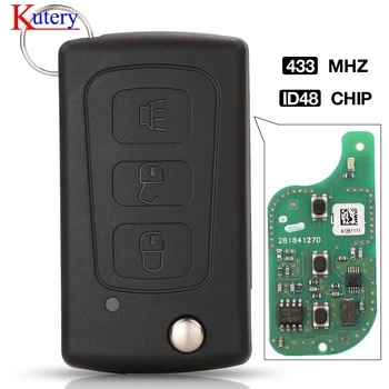 

kutery 3B Remote Car Key 434Mhz With ID48 Chip For Great Wall Hover Haval H3 H5 Original Control Key Folding Flid