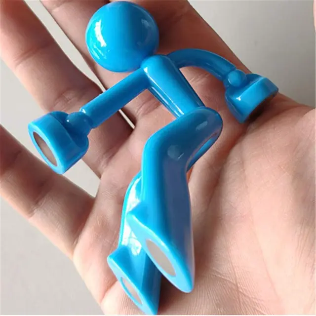 Mágneses Személy Kulcstartó Mágnes Kis Horog Kulcs Tároló Doboz Hűtőszekrény Otthoni Iroda (Fekete Bels - Image 6