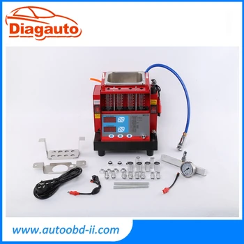 

4 Cylinders ultrasonic fuel Injector clean and test machine