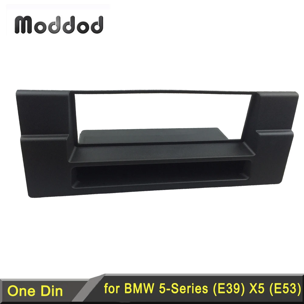 One Din Audio Fascia for BMW 5 Series E39 X5 E53 Radio GPS DVD Stereo CD Panel Dash Mount Installation Trim Kit Frame | Автомобили и
