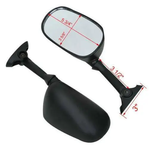 Motorcycle Rear Side Mirrors View Mirror For SUZUKI GSXR1000 GSXR 600 GSX-R750 BANDIT GSF650S GSF1250S GSX1250 SV1000S SV650S 5