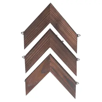 

3Pcs Wood Arrows Novel Chic Retro Durable Wall Decor Wall Hanging Decor Bar Cafe Pendant Wood Arrow Sign