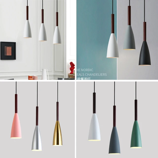 Nordic Pendant Lights Modern Hanging Lamps Minimalist Simple Light Multicolor Lamp 3 Heads for Kitchen Dining Nordic Pendant Lights Modern Hanging Lamps Minimalist Simple Light Multicolor Lamp 3 Heads for Kitchen Dining Room coffee bar