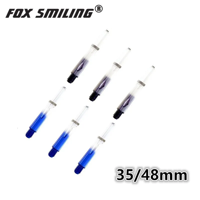 

Fox Smiling Blue Black 35/48mm Nylon Plastic Darts Shafts 2BA For Professional Dardos Accessories