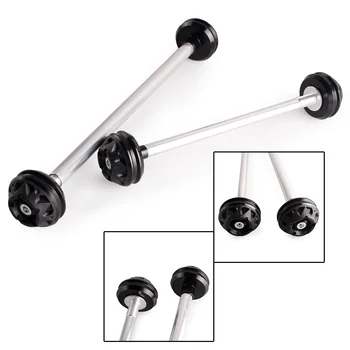 

Motorcycle Front & Rear Axle Fork Carsh Sliders Set For DUCATI 696 2009-2015