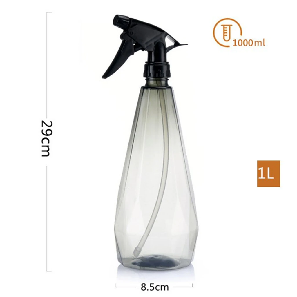 1L Floral Empty Spray Bottle Water Misting Spray Bottle Plant Watering Can Trigger Sprayer for Home Plant Care Hair Fressing