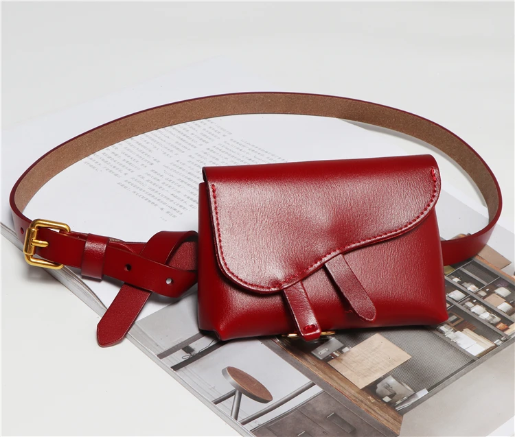 Мини Фанни-пакеты для женщин, твердая коровья кожа, сумка для монет, большой размер, натуральная кожа, поясной ремень, Женская Съемная поясная сумка, новинка